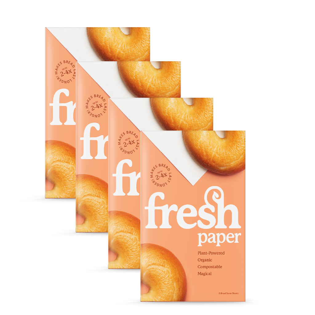 THE FRESHGLOW CO FRESHPAPER Keeps Fruits & Vegetables Fresh for 2-4x  Longer, 80 Reusable Food Saver Sheets for Produce (10 Packs), Made in the  USA